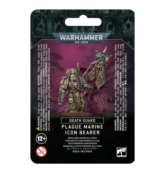 Death Guard Plague Marine Icon Bearer 99070102021