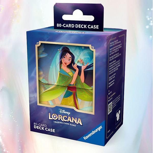 Deck Box Disney Lorcana Tcg: Set Fabled: Mulan Considerate Diplomat