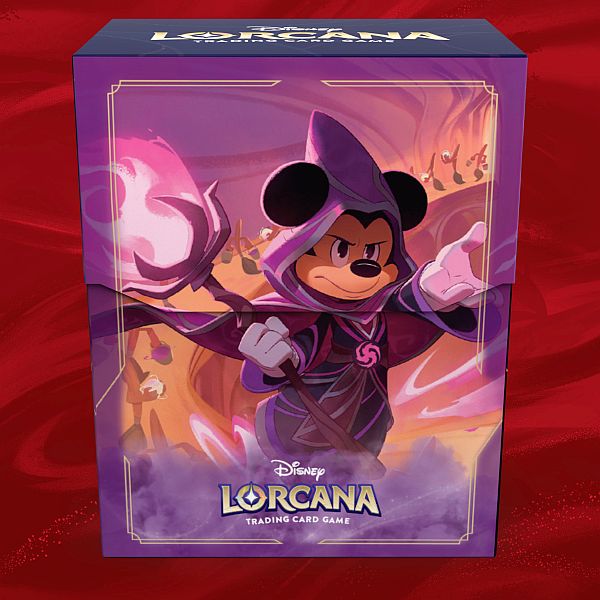 Deck Box Disney Lorcana Tcg: Set   Reign   Jafar: Mickey Mouse Wayward Sorcerer