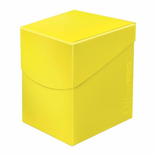 Deck Box Eclipse Pro 100 - Solid Lemon Yellow, 110 kort