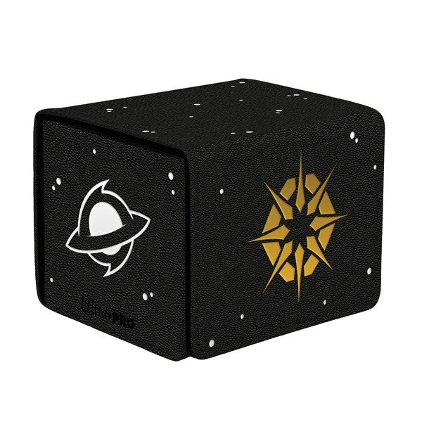 Deck Box Magic Alcove Edge Box Leatherette : Edge Eternities White Mythic Ultra Pro 38861