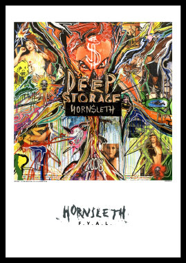Dyb Opbevaring Hornsleth Kunstplakat – Unik Dekoration!