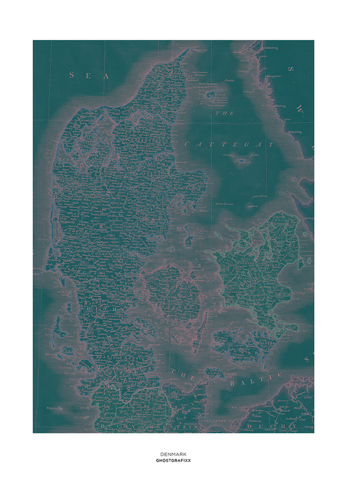 Spøgelsesgrafik: Unikt Dansk Kunstværk til Dit Hjem!