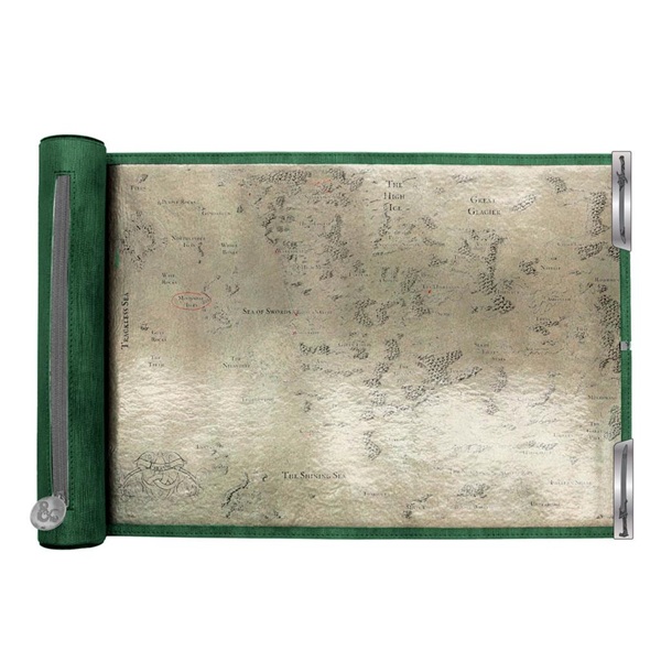 Dice Bag Rolling Mat Dungeons Dragons : Artifacts Across Eternities: Drizzt The Forgotten Realms Premium Dice Scroll Ultra Pro 38773