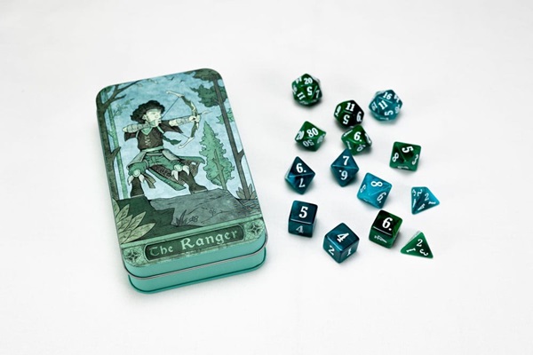 Dice Terninges 195 166 14 Terninger Beadle Grimm Character Class Classic Rpg: The Ranger Dice Set