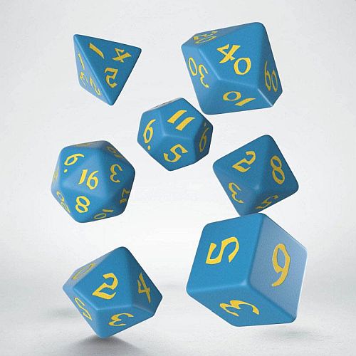 Dice Terninges 195 166     Terninger Classic Rpg Runic Blue With Yellow