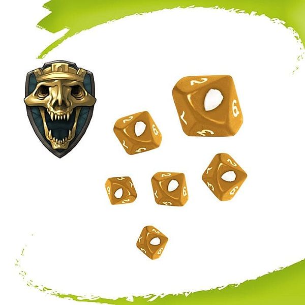 Dice Terninges 195 166   10 Terninger Drakerys Army Dice: Aurium Dwarves  10 Sidet