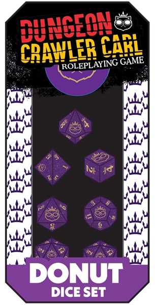Dice Terninges 195 166 Terninger Dungeon Crawler Carl Rpg: Princess Donut 226 128 153 Enchanted Crown The Sepsis Whore Dice Set
