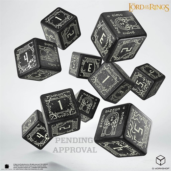 Dice Terninges 195 166 10 Terninger Sidet D6 The Lord The Rings: Moria