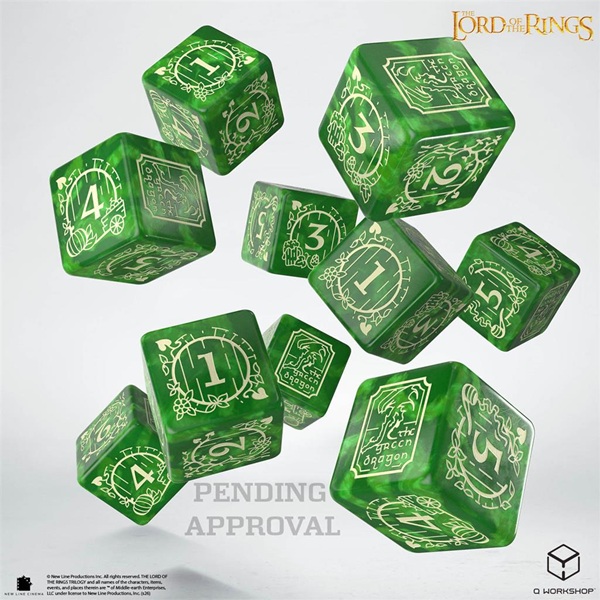 Dice Terninges 195 166 10 Terninger Sidet D6 The Lord The Rings: Shire