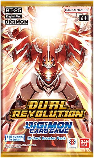Digimon Card Game Bt25: Dual Revolution Booster Box  Display  24 Packs