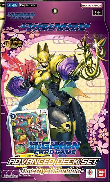 Digimon Card Game St22 Advanced Deck: Amethyst Mandala
