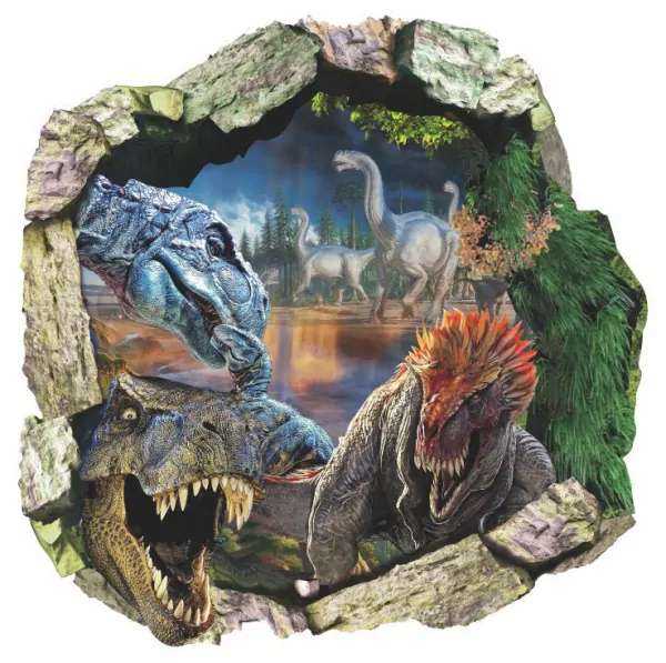 Dinosaur Vægklistermærke – Magisk Dekor til Børneværelset!
