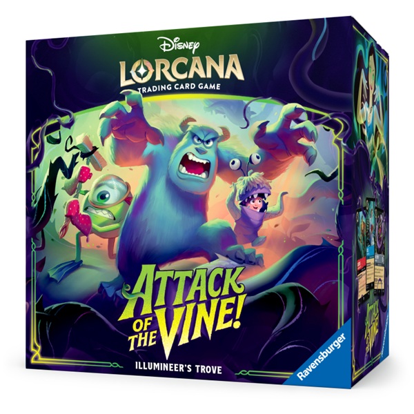 Disney Lorcana Tcg: Set 13 Attack   The Vine  Illumineer   Trove    Booster Packs