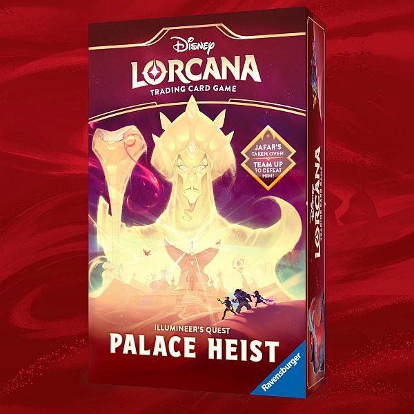 Disney Lorcana Tcg: Set   Reign   Jafar Illumineer   Quest: Palace Heist Gift Set  Coop Expansion Inkl    Decks