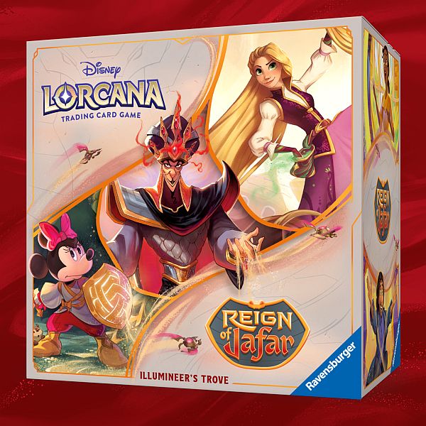 Disney Lorcana Tcg: Set   Reign   Jafar Illumineer   Trove    Booster Packs