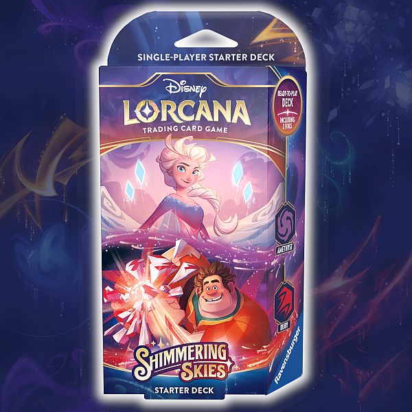 Disney Lorcana TCG: Shimmering Skies Starter Deck - Elsa & Ralph