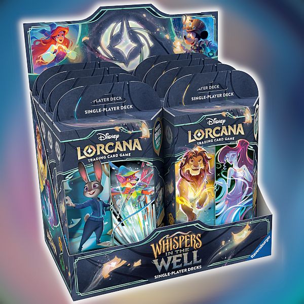 Disney Lorcana Tcg: Whispers   The Well Deck Display