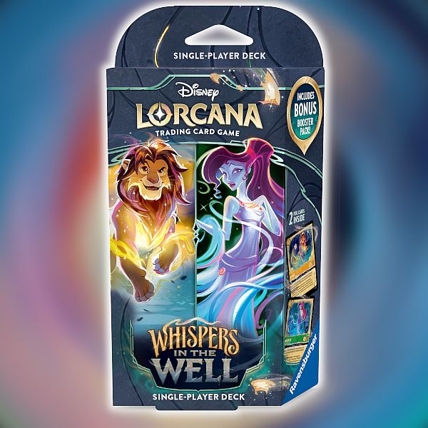 Disney Lorcana: Whispers   The Well: Deck: Amber Emerald