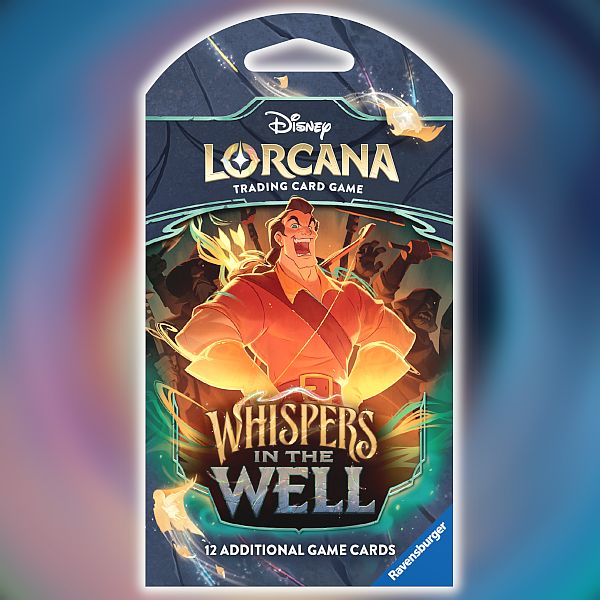 Disney Lorcana: Whispers   The Well: Sleeved Booster Pack