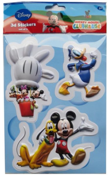 Disney Mickey Mouse 3D Ballon Klistermærker til Børneværelset