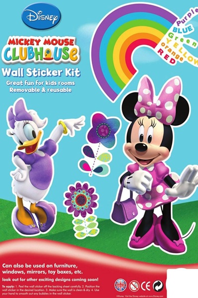 Disney: Minnie Mouse Daisy Duck Wall Stickers 195 166 -klisterm 195 166 Rker
