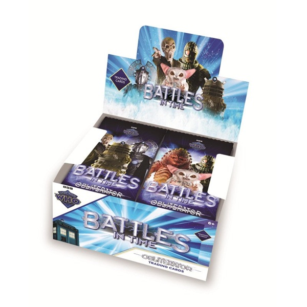 Doctor Who: Battles   Time Obliterator  Unlimited Edition  Booster Display  Box Med 36 Booster Packs