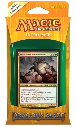 Dragon   Maze Intro Pack Deck Gruul Siege Ruric Thar  The Unbowed   Boosters    Deck   Mtg Dgm