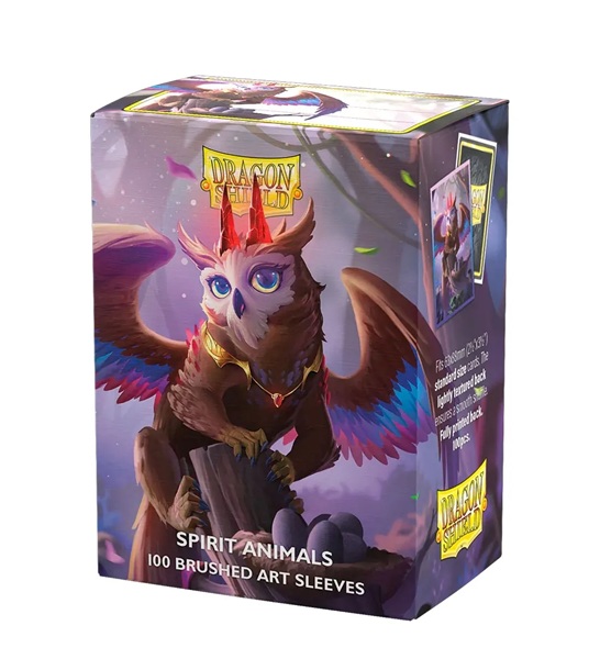 Dragon Shield Deck Protectors Brushed Art Sleeves: The Dragowlis 100 Lommer Dragonshield Sleeves   -12132