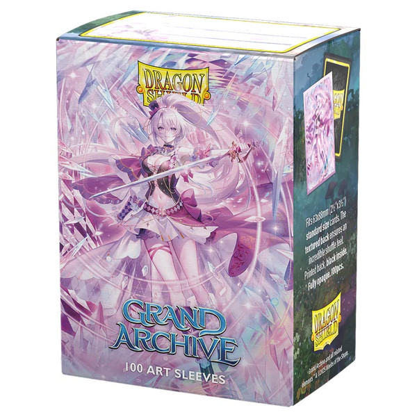 Dragon Shield Deck Protectors License Sleeves: Grand Archive: Merlin Brilliant Vestige 100 Lommer Dragonshield Sleeves -16168