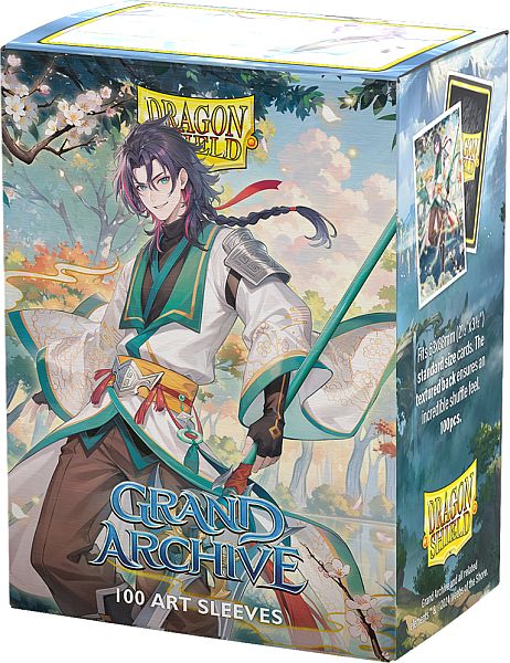 Dragon Shield Deck Protectors Matte Art Sleeves: Grand Archive: Jin Fate Defiant 100 Lommer Dragonshield Sleeves -16126