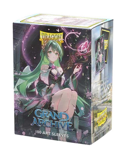 Dragon Shield Deck Protectors Matte Dual Art Sleeves: Grand Archive: Ariel Archangel Natura 100 Lommer Dragonshield Sleeves -16179