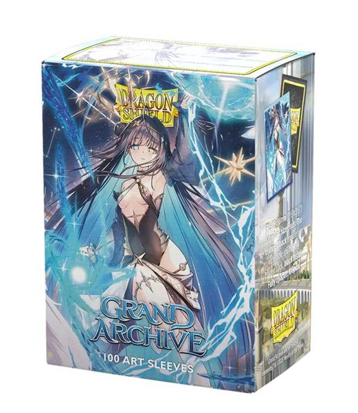 Dragon Shield Deck Protectors Matte Dual Art Sleeves: Grand Archive: Raziel  Archangel   Libra 100 Lommer Dragonshield Sleeves   -16182