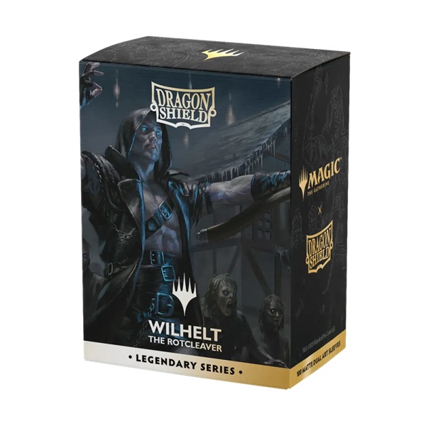 Dragon Shield Deck Protectors Matte Dual Art Sleeves: Magic: The Gathering Legendary Series: Wilhelt The Rotcleaver 100 Lommer Dragonshield Sleeves -16539