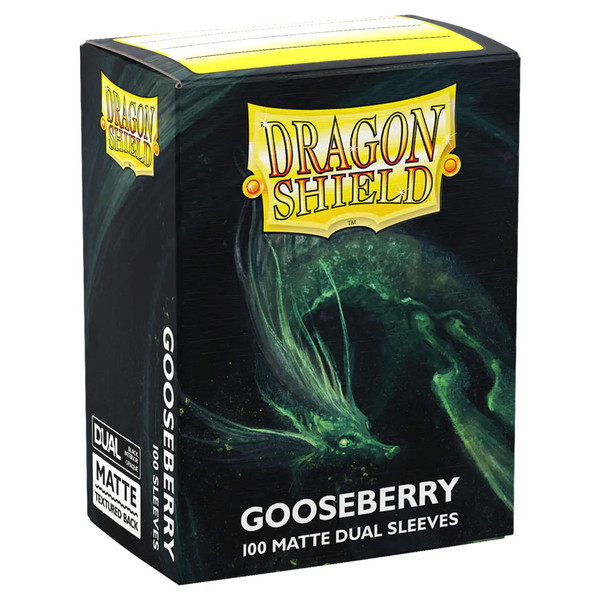 Dragon Shield Deck Protectors Matte Dual Sleeves: Gooseberry 100 Lommer Dragonshield Sleeves -15066