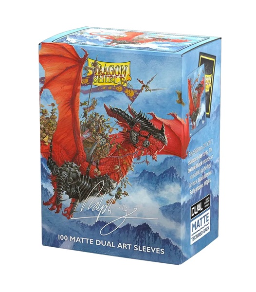 Dragon Shield Deck Protectors Matte Dual Sleeves: The Raid 100 Lommer Dragonshield Sleeves -12131
