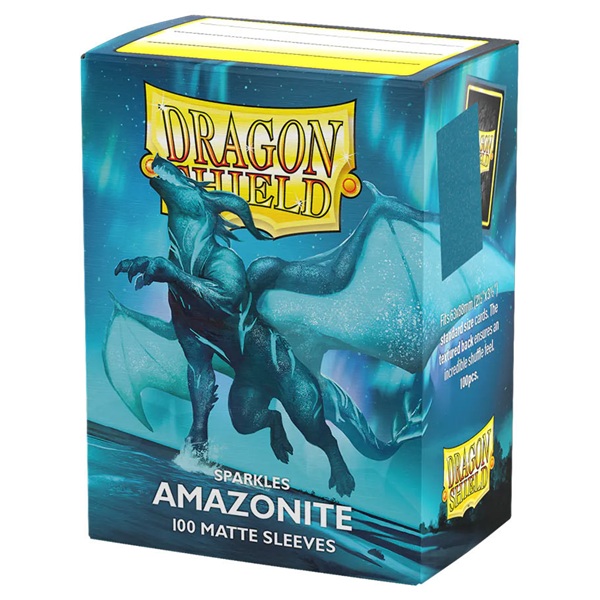 Dragon Shield Deck Protectors Matte Sleeves: Amazonite 100 Lommer Dragonshield Sleeves -11062