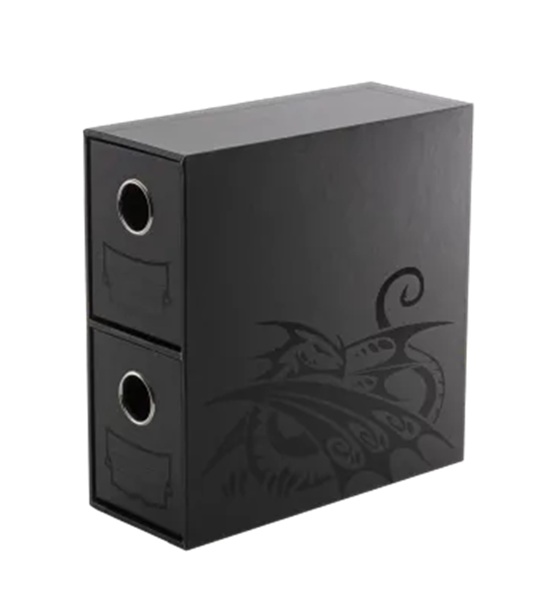 Dragon Shield Fortress Card Drawers: Black  Dragonshield   -33706
