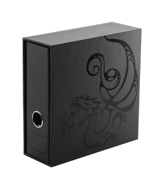 Dragon Shield  -ring Slipcase Binder  Album Ringbind  Sanctuary: Black Dragonshield   -33604