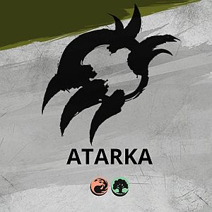 Dragons   Tarkir Prerelease Pack  Pre-release Box : Atarka   Boosters   Promo   Spindown Terning