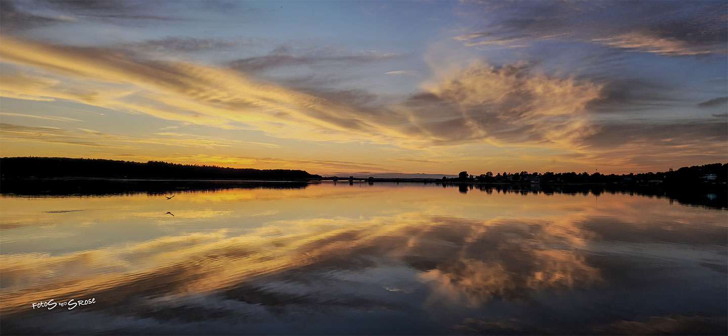 Dramatisk Solnedgang   Fotos   Srose
