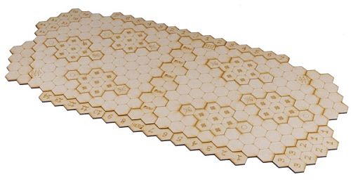 Dreadball Tilbehør: Quadrant Zero Stadion Spillebræt
