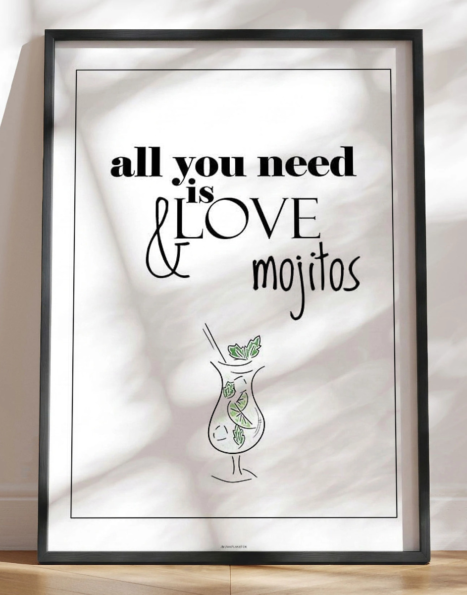 Drinks Plakat Mojito