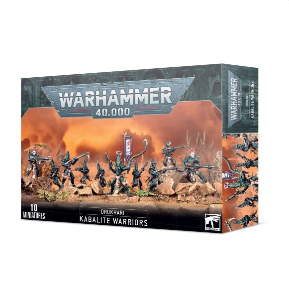 Drukhari Kabalite Krigere - Warhammer 40K Sæt