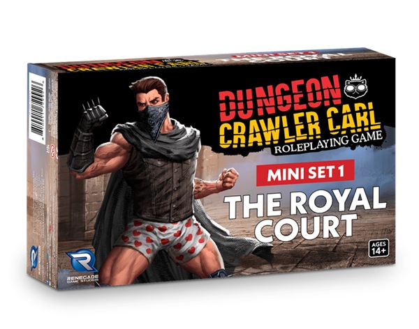 Dungeon Crawler Carl Rpg: Miniatures Set  : The Royal Court