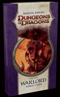 Dungeons And Dragons       4th Edition Martial Power: Warlord Power Cards
