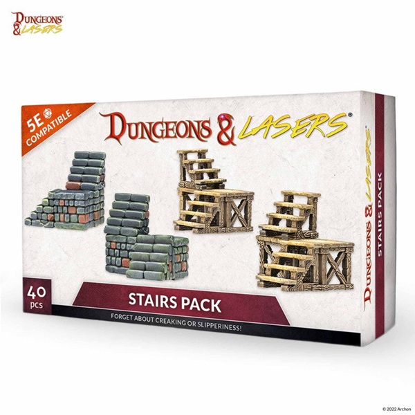 Dungeons Lasers Stairs Pack