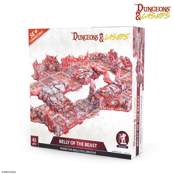Dungeons Lasers Terrain: Belly The Beast