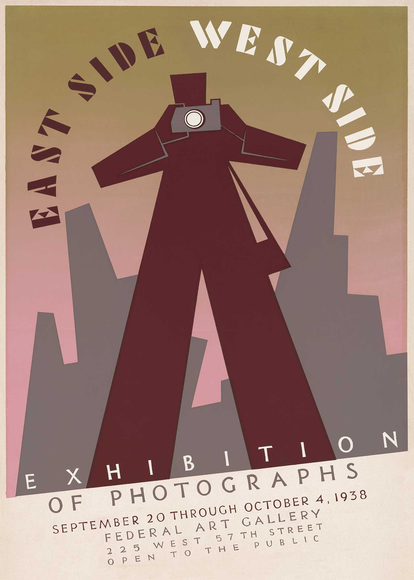 Vintage Plakat: East Side West Side – Unik Kunst til Dit Rum
