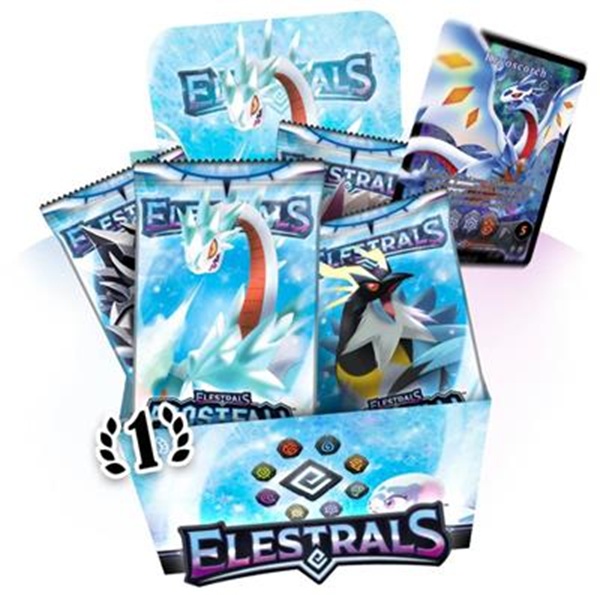 Elestrals Tcg: Frostfall Booster Display  Box Med 36 Pakker